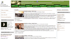 Desktop Screenshot of lejura.fr